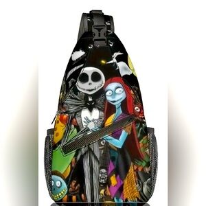 Disney Nightmare Before Christmas Jack & Sally Slingbag